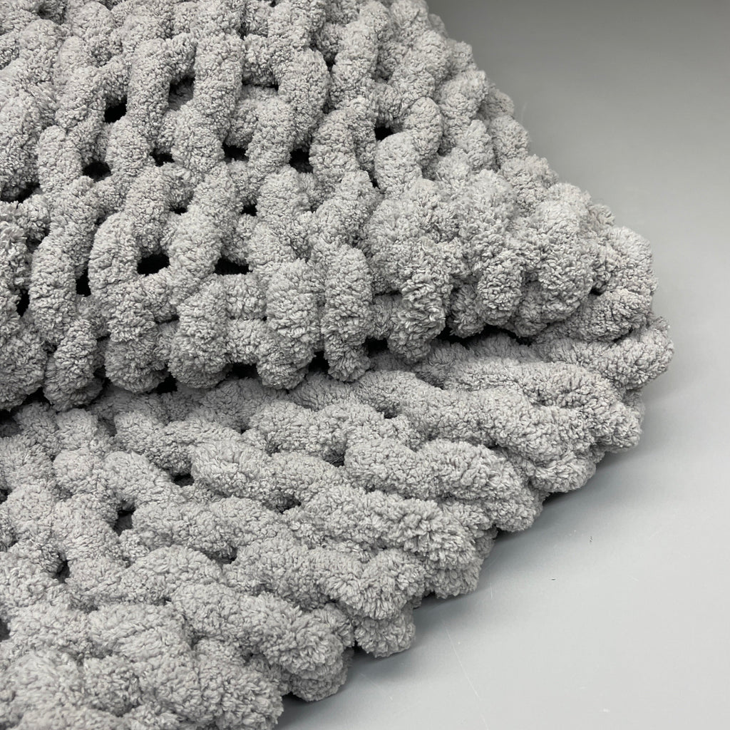 Chunky Knit Throw Blanket, 50" x 64"