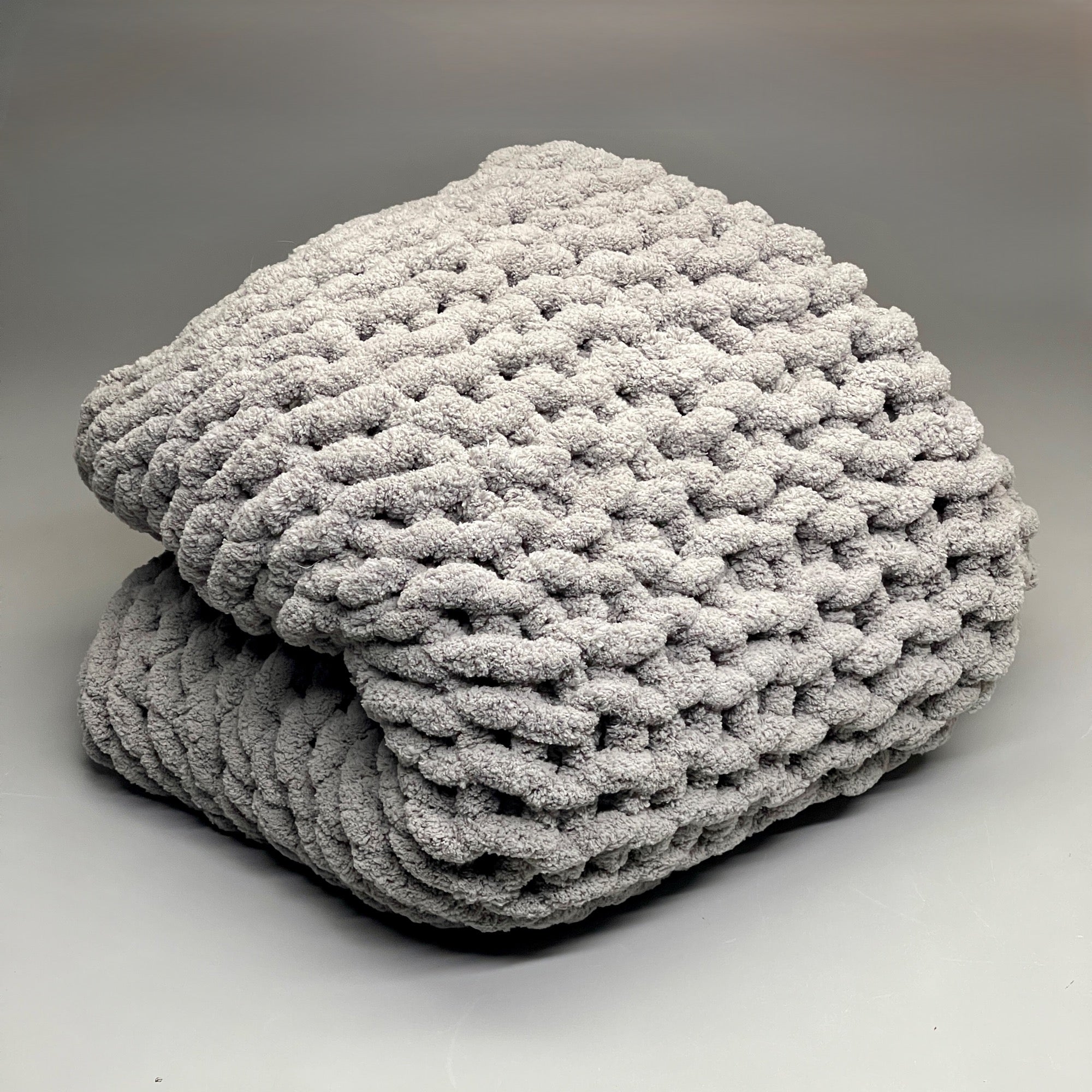 Chunky Knit Throw Blanket, 50" x 64"