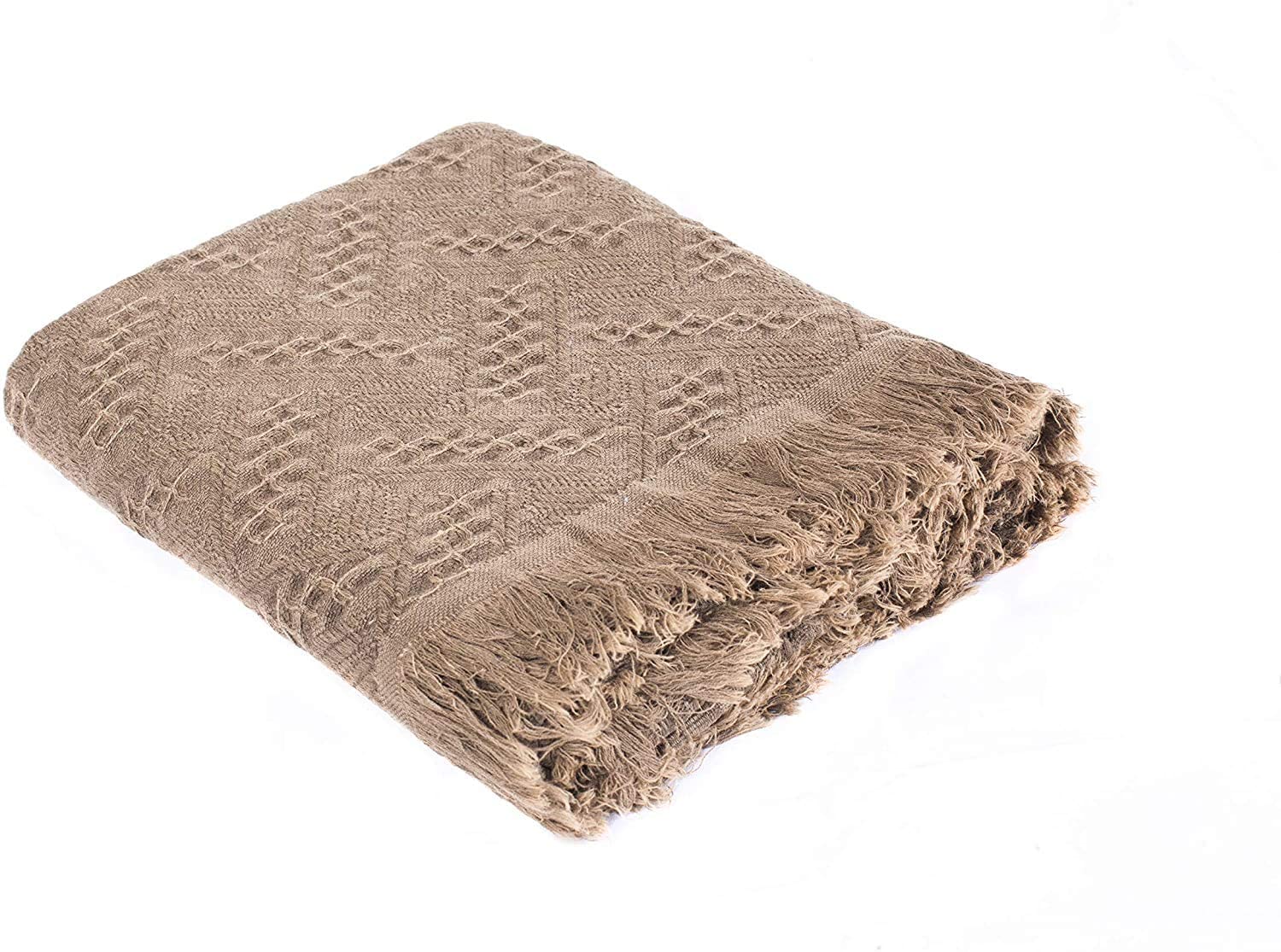 Kasentex Cotton Throw Blanket