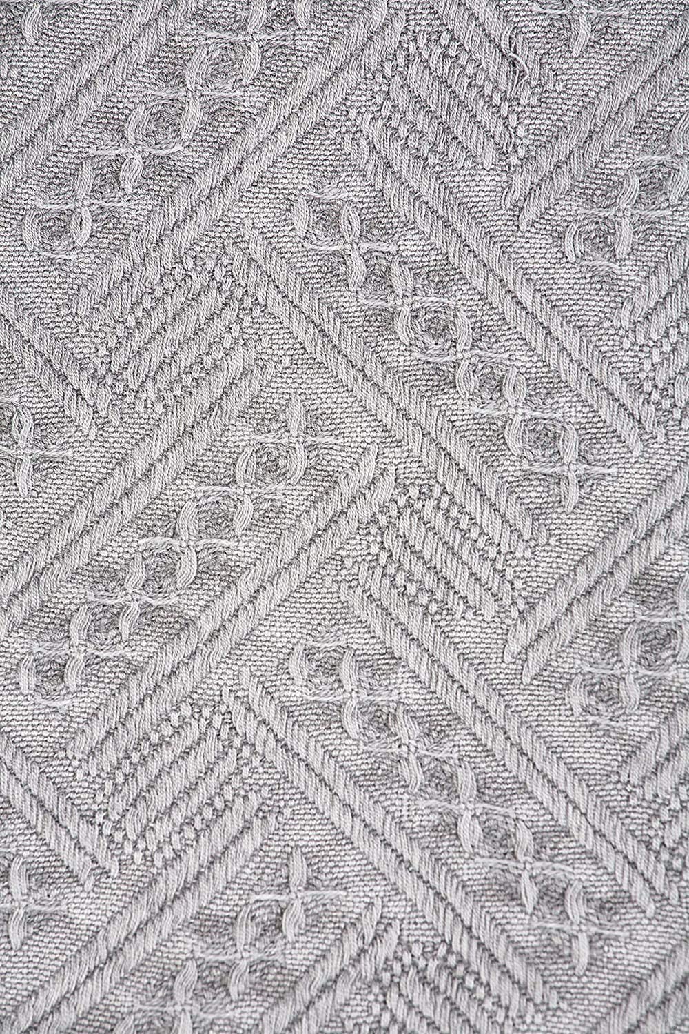Kasentex Cotton Throw Blanket