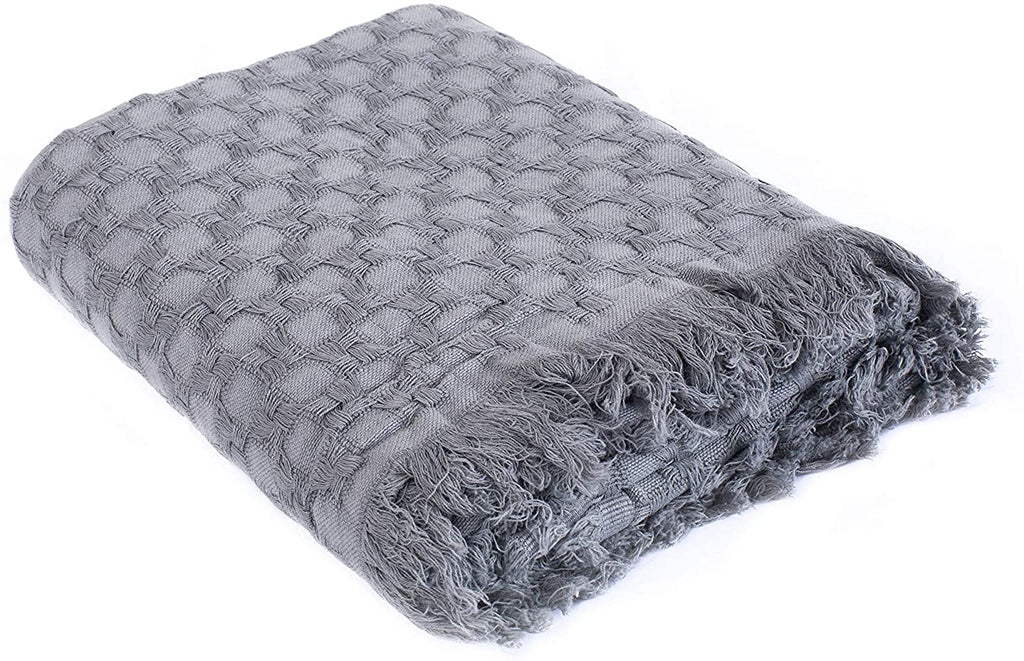 Kasentex Cotton Throw Blanket