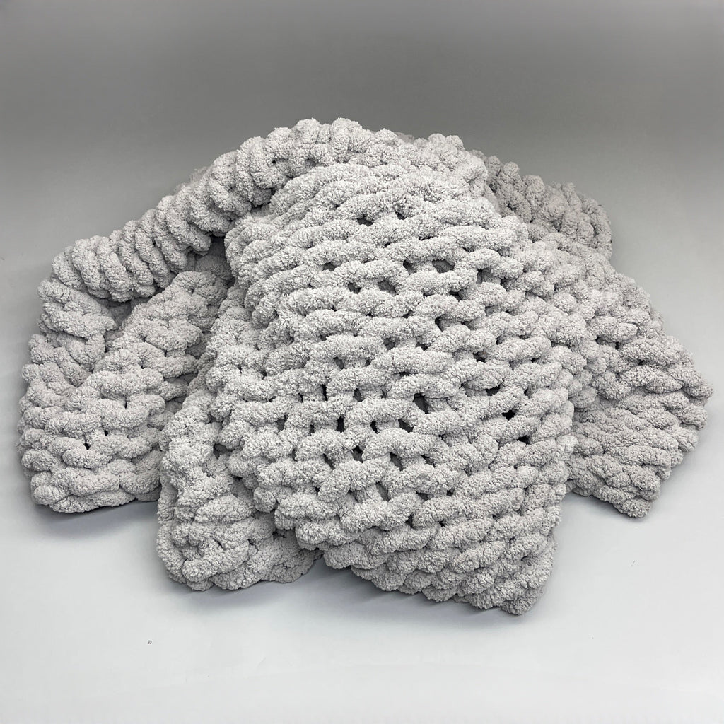 Chunky Knit Throw Blanket, 50" x 64"