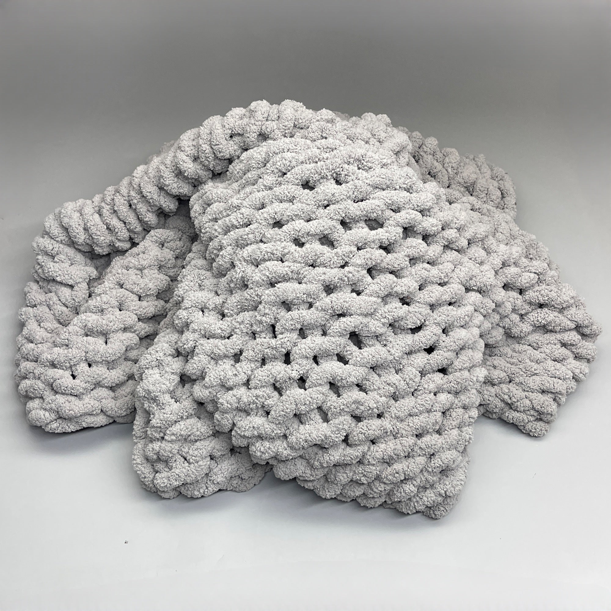 Chunky Knit Throw Blanket, 50" x 64"