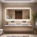 Backlit LED Bathroom Mirror