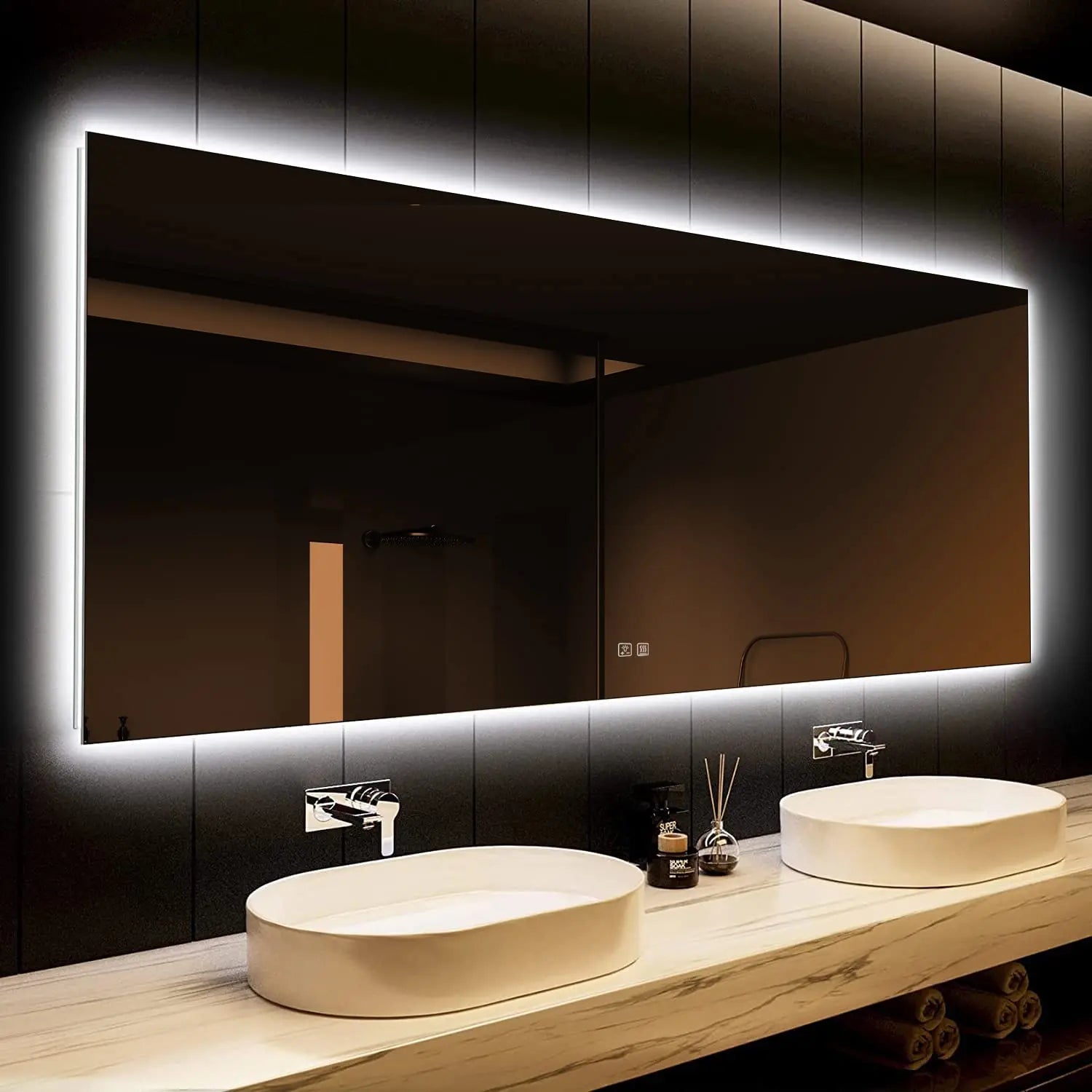 Backlit LED Bathroom Mirror