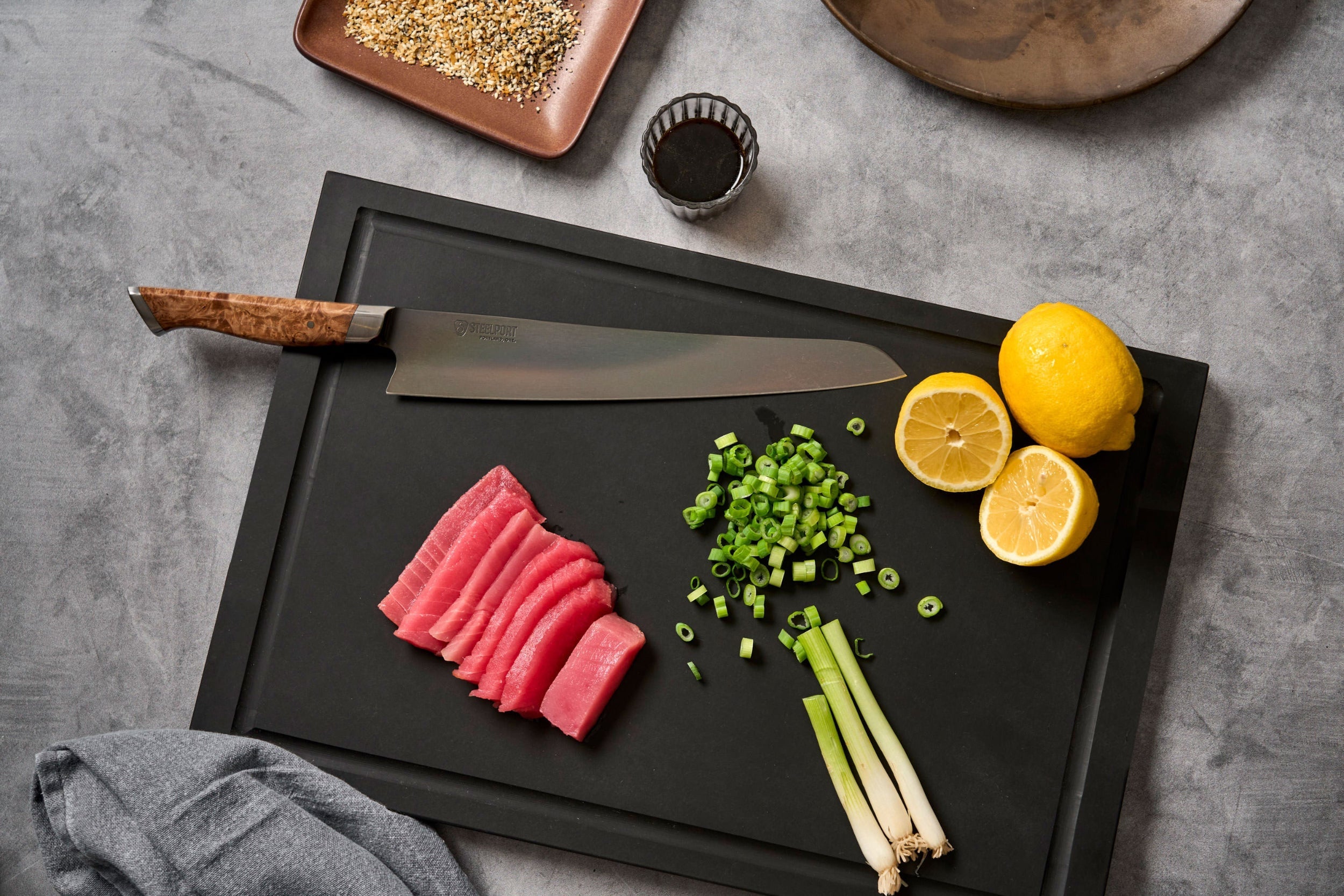 SteelCore™ Walnut Cutting Board, 18" x 12"